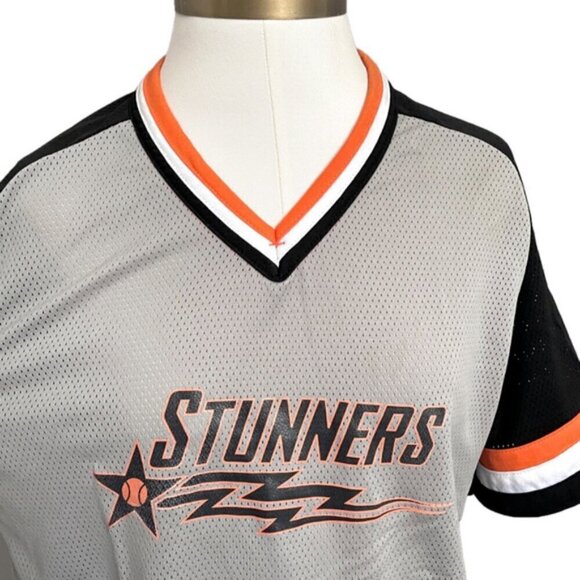 Vintage Gray Stunners Basketball Mesh Jersey - M - Picture 3 of 11